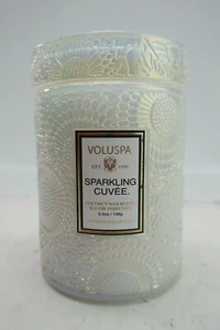 Voluspa Japonica Kollektion Sparkling Cuvee klein 5,5 Unzen Kokosnuss Wachsmischung - LESEN - Bild 1 von 10