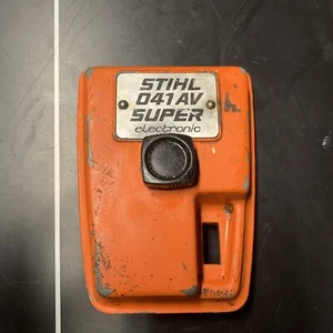 STIHL 041 AV Super Chainsaw Air Filter Cover / Filter OEM Original Part - Picture 1 of 7