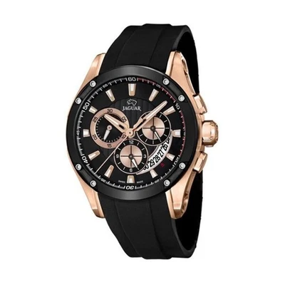 Reloj cronógrafo de cuarzo suizo Jaguar para hombre - Modelo J691/1, oro rosa PVD Stainl Foto 1 de 4