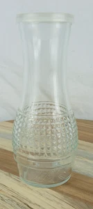 Good Seasons Salad Dressing Cruet Carafe Bottle Clear Glass Measuring Lines Vtg - Picture 1 of 7