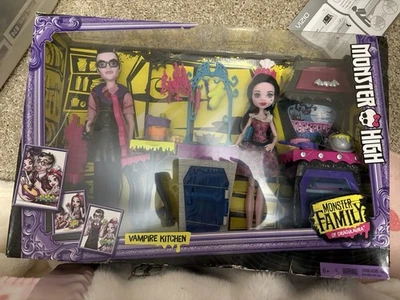 Juego de cocina Monster High G2 Draculaura Monster Family Vampire Foto 1 de 2