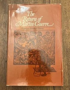 The Return of Martin Guerre by Natalie Zemon Davis, HC & DJ Harvard Univ. 1983 - Picture 1 of 15