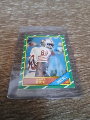 1986 年 Topps - Jerry Rice #161 — 第 1/2 张图片