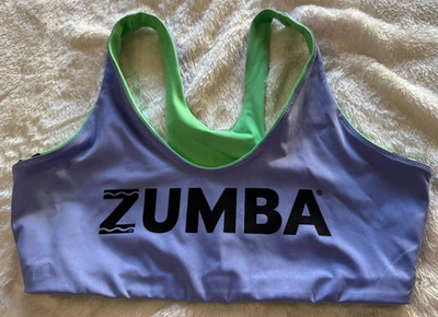SUJETADOR DEPORTIVO ZUMBA WEAR Grande Reversible Foto 1 de 4