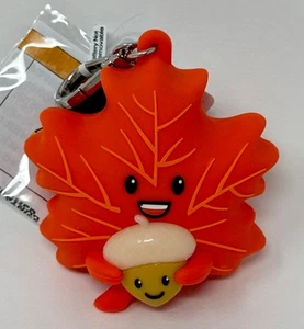 BATH & BODY WORKS HAPPY LEAF ACORN POCKETBAC HOLDER HAND SANITIZER CLIP CASE - Picture 1 of 5