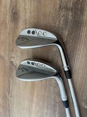 Callaway JAWS RAW Wedges 52° + 58° Rechtshand Stahlschaft mit MCC Plus4 Griff - Bild 1 von 4