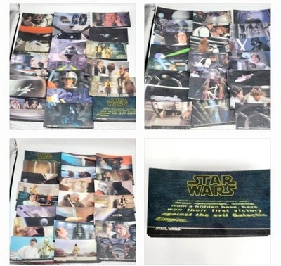 RARE COMPLETE SET 65 LENTICULAR CARDS Wars 3Di Topps 1996 WideVision MultiMotion - Image 1 of 4