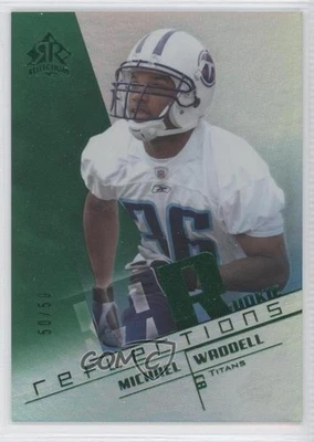 2004 Upper Deck Reflections Green /50 Michael Waddell #280 Rookie RC - Image 1 of 2