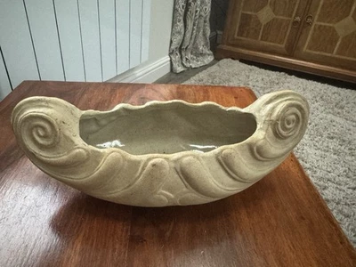 Vintage ‘Hillstonia’ Moira Pottery Stoneware Ornate Mantel Planter Gondola - Image 1 of 4