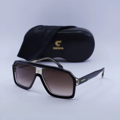 Nuevo Carrera CARRERA 1053/S 00WM A8 Negro/Beige/Marrón Degradado con Espejo Azul... Foto 1 de 4