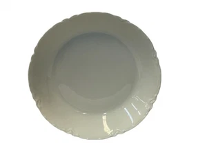 Haviland France Ranson weiß gewellter Rand 7 3/8" Coupe Suppenschüssel - Stck 3 - Bild 1 von 2