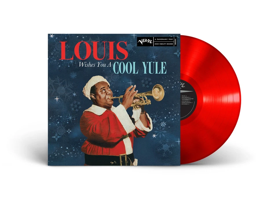 Louis Armstrong Louis Wishes You a Cool Yule (Vinyl) 12" Album Coloured Vinyl - Image 1 of 1