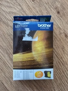 Original Brother Tinte - LC1100 Y GELB / DCP-J715W MFC-490CW - abgelaufen  - Bild 1 von 2