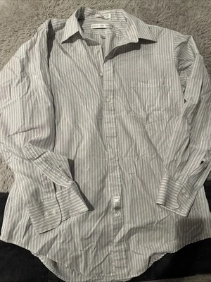 Geoffrey Beene 15 1/2 32/33 按钮从未穿过轻质 — 第 1/4 张图片