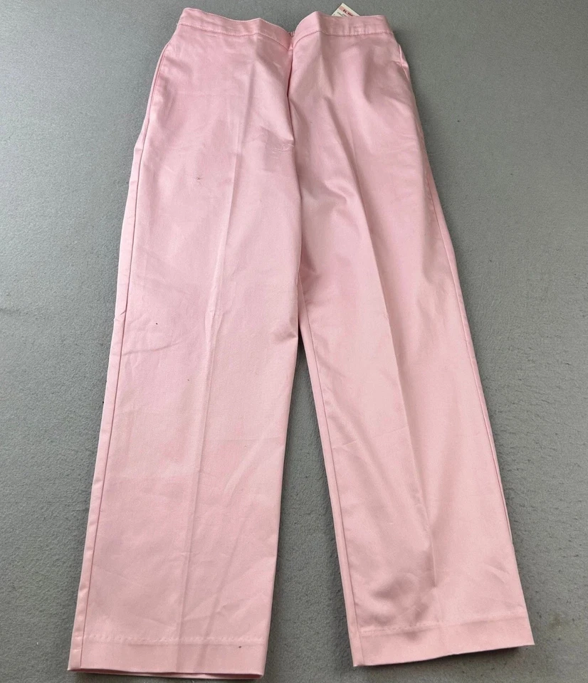 Alfred Dunner Pants Womens 10 Pink Elastic Waist Classic Lightweight Pull On NWT - Image 1 of 4