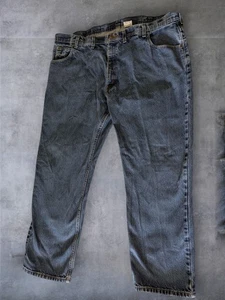 Key Mens Blue Denim Carpenter Jeans 100% Cotton Size 48/32 Workwear Combine SHP - Picture 1 of 7