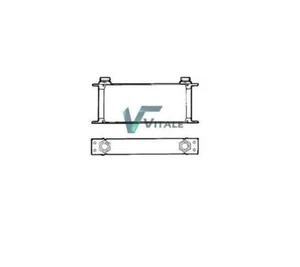 OIL COOLER FOR RENAULT TRACTOR 7700004150 RE816581 - Picture 1 of 1