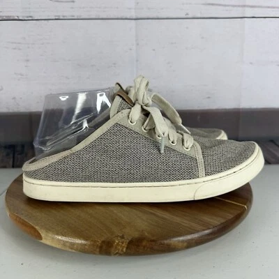 Zapatilla deportiva OluKai para mujer 10 beige Pehuea Li malla convertible zapato sin cordones costal Foto 1 de 4