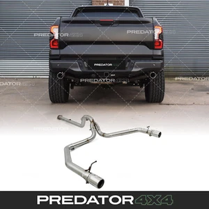 SISTEMA DE ESCAPE TRASERO ESTILO RAPTOR DOBLE SALIDA GATO PARA FORD RANGER T9 BI TURBO 2023+ - Imagen 1 de 10