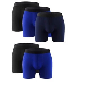 5PK Comfort Flex Mens Boxer Briefs Assorted Underwear Size S M L XL XXL Medium - Picture 1 of 10