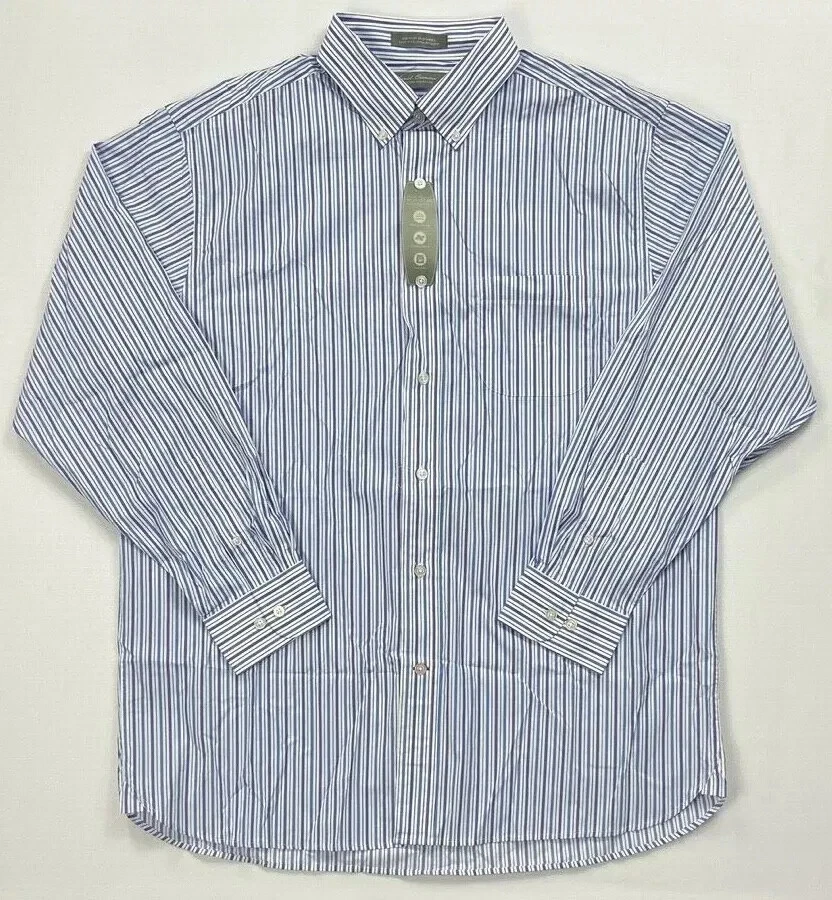 NewMens Daniel Cremieux Signature Performance Stretch Button-Front Shirt Size XL - Image 1 of 1