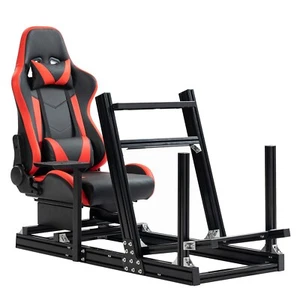 Zootopo Cockpit Del Simulatore Di Corse Con Sedile Da Corsa Adatto Per Logitech - Imagen 1 de 20