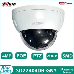 Dahua Wizsense 4MP PTZ IP Camera Optical Zoom Outdoor Starlight SD22404DB-GNY - Picture 1 of 6