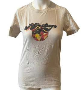 Heritage Dragon Surfboards Unisex Small T Shirt Graphic Design Beige Tan Surfer - Picture 1 of 6