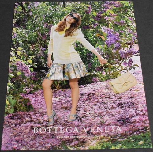 2014 Stampa Pubblicità Abbigliamento Moda Stile Arte Tacchi Bottega Veneta Gambe Lunghe Bellezza