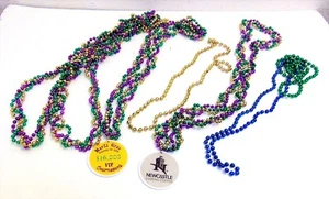 Conjunto de collar de cuentas multicolor 2011 Mardi Gras torneo VIP Newcastle - Imagen 1 de 4