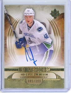 2013-14 Ultimate Collection Nicklas Jensen 125 Rookies Auto 085/399 Canucks RC - Picture 1 of 1