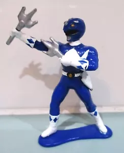 Figura Mighty Morphin Power Rangers 1993 Blue Ranger Bandai PVC 3" - Imagen 1 de 2
