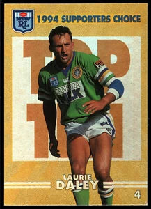 1994 #SC4 Laurie Daley Raiders Dynamic Series 2 Gold Card rugby league NRL - Picture 1 of 2