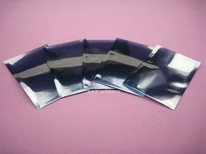 50 bolsas de protección antiestática gris plateadas de 2,4"" x 4,3""_60 x 110 mm bolsas ESD - Imagen 1 de 12