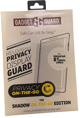 Gadget Guard Screen Protector for Universal 8" Tablets (Wide) - Clear - Image 1 of 3