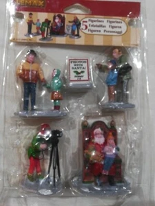 Lemax Photos with Santa Set of 5#22032 - Picture 1 of 3