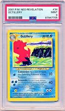 2001 Pokemon Neo Revelation Octillery #34 PSA 9 - POP 10