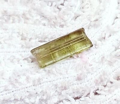 Bi - Color Tourmaline Rough Loose Gemstone 2.80 Ct Certified With Free Gift - Image 1 of 4