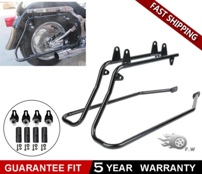 Saddlebag Saddle bag Conversion Bracket Hardware Fit For Harley Davidson Softail - Image 1 of 4