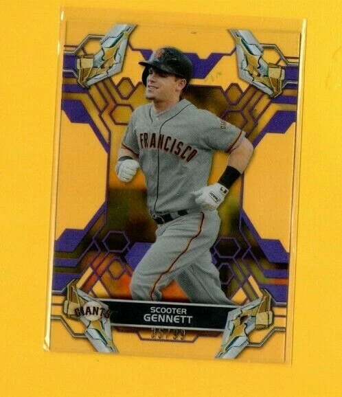 D16496  2019 Topps High Tek Purple #76 Scooter Gennett GIANTS #35/99 - Image 1 of 1