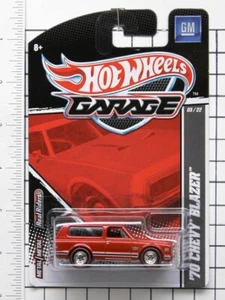 Hot Wheels 2010 Garage, '70 Chevy Blazer, metalflake red - Bild 1 von 1