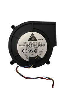 Delta BCB1012UHF DC 12V 4,38A Brushless Gebläse Lüfter Neu unbenutzt 4-Pin Stecker - Bild 1 von 10