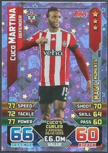 Topps Match Attax 2015-16 - #MM18 - Southampton - Magic Moments - Fuco Martina - Foil - Bild 1 von 1