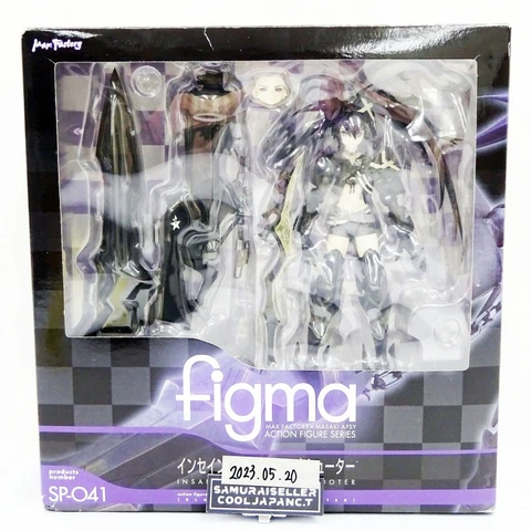 figma SP-041 Insane Black Rock Shooter figures only Japan USED Cover