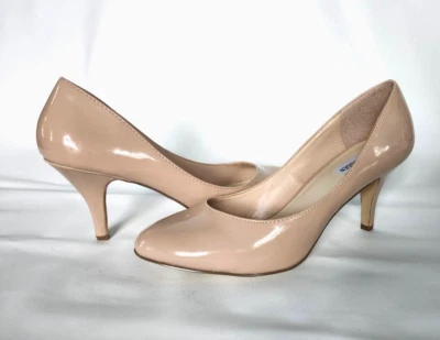 Zapatos de tacón Steve Madden talla 11 color nude charol para mujer Foto 1 de 4
