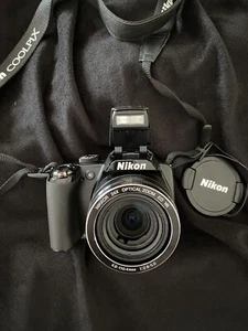 NIKON COOLPIX P90 DIGITAL CAMERA  BATTERY & CHARGER & TAMRAC CASE TESTED - Picture 1 of 16