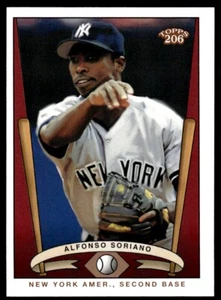 2002 Topps 206 Team Series 3 Alfonso Soriano New York Yankees #T206-20 - Picture 1 of 2