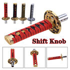 New Sword Handle Car Gear Shift Knob Manual Transmission Shifter Stick Red 150Mm