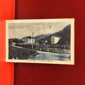 MEANA VALLE DI SUSA TORINO VIA CITTADINA PANORMA VIAGGIATA 1922 FP #APLOT - Bild 1 von 2