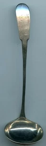 Aberdeen Provincial Georgian Silver Small Sauce or Tody Ladle J Booth - Picture 1 of 3